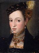 Giuseppe Arcimboldo Portrait of Magdalena of Austria oil painting on canvas
